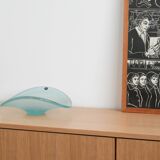 Crystal platter, Danish design, 1960s, manufactured by Royal Copenhagen