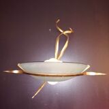 Pair of 70s wall lamps by malka