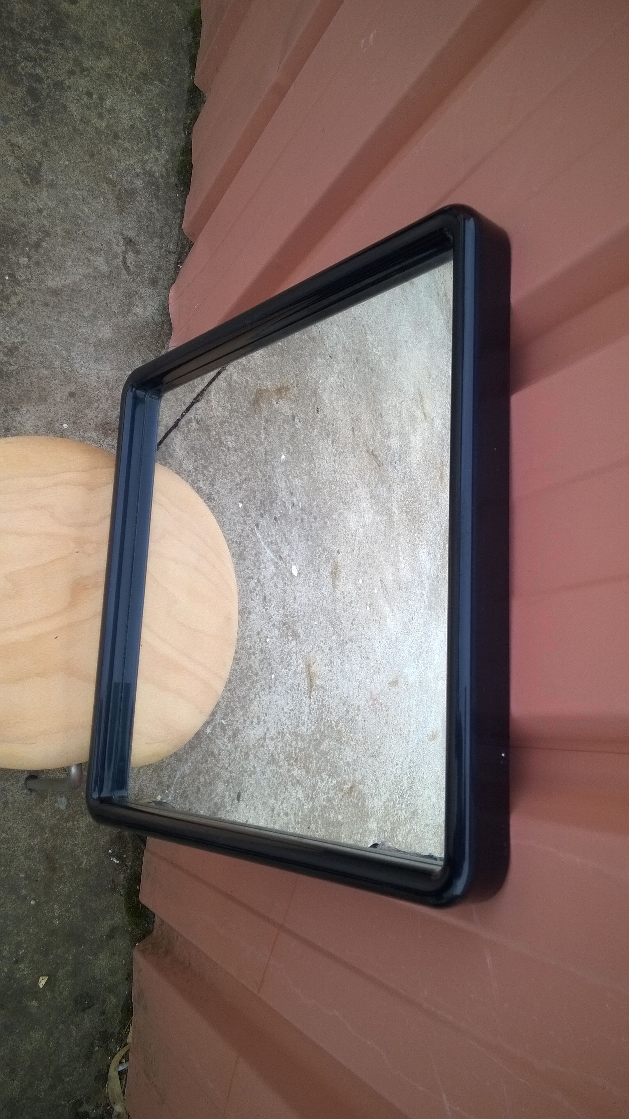 70's mirror 45x45cm