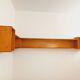 Vintage wooden corner wall shelf from the 60s 70s.