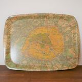 Vintage "Paris plan" platter