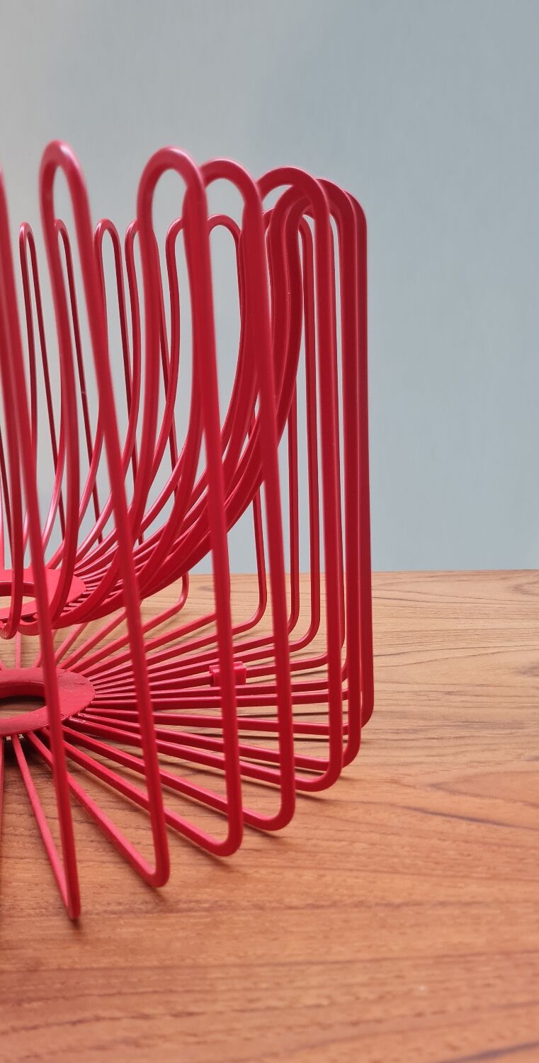 Tradig fruit basket by Ehlen Johansson in metal