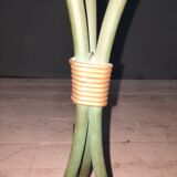 Round coffee table metal and glass