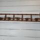 Coat rack wood bamboo 5 hooks, 106cms of L