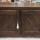 Buffet ancien 2 portes avec coffre XIXème