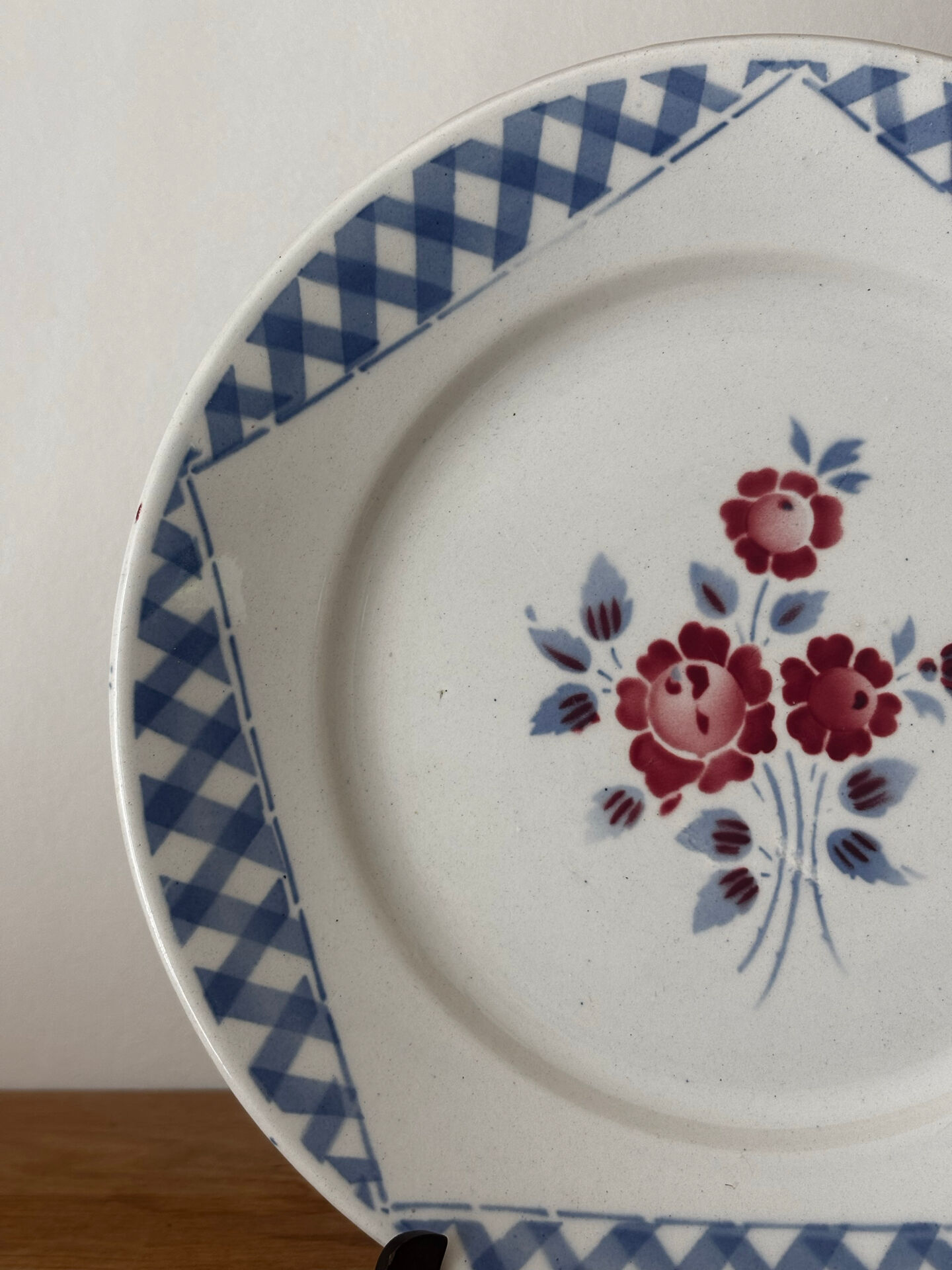 Old flat plate KG Luneville Henri