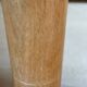 Mazda style beech and brass lamp base