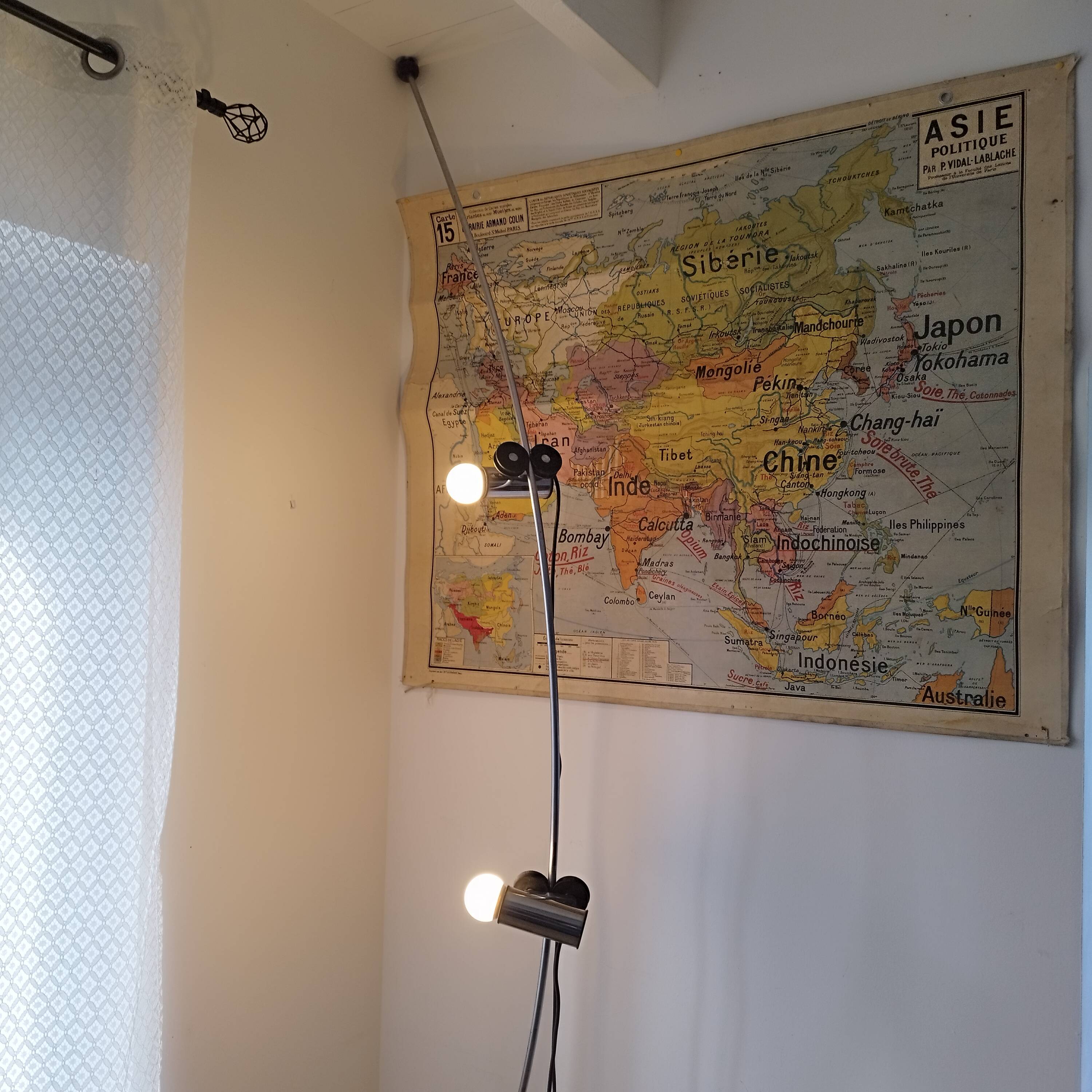 Vintage Molla floor lamp