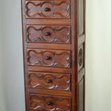 Artisanal walnut dresser late nineteenth early twentieth century