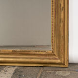 Mirror with floral etchings - 99x74cm