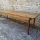 Table de ferme en sapin 251 x 85