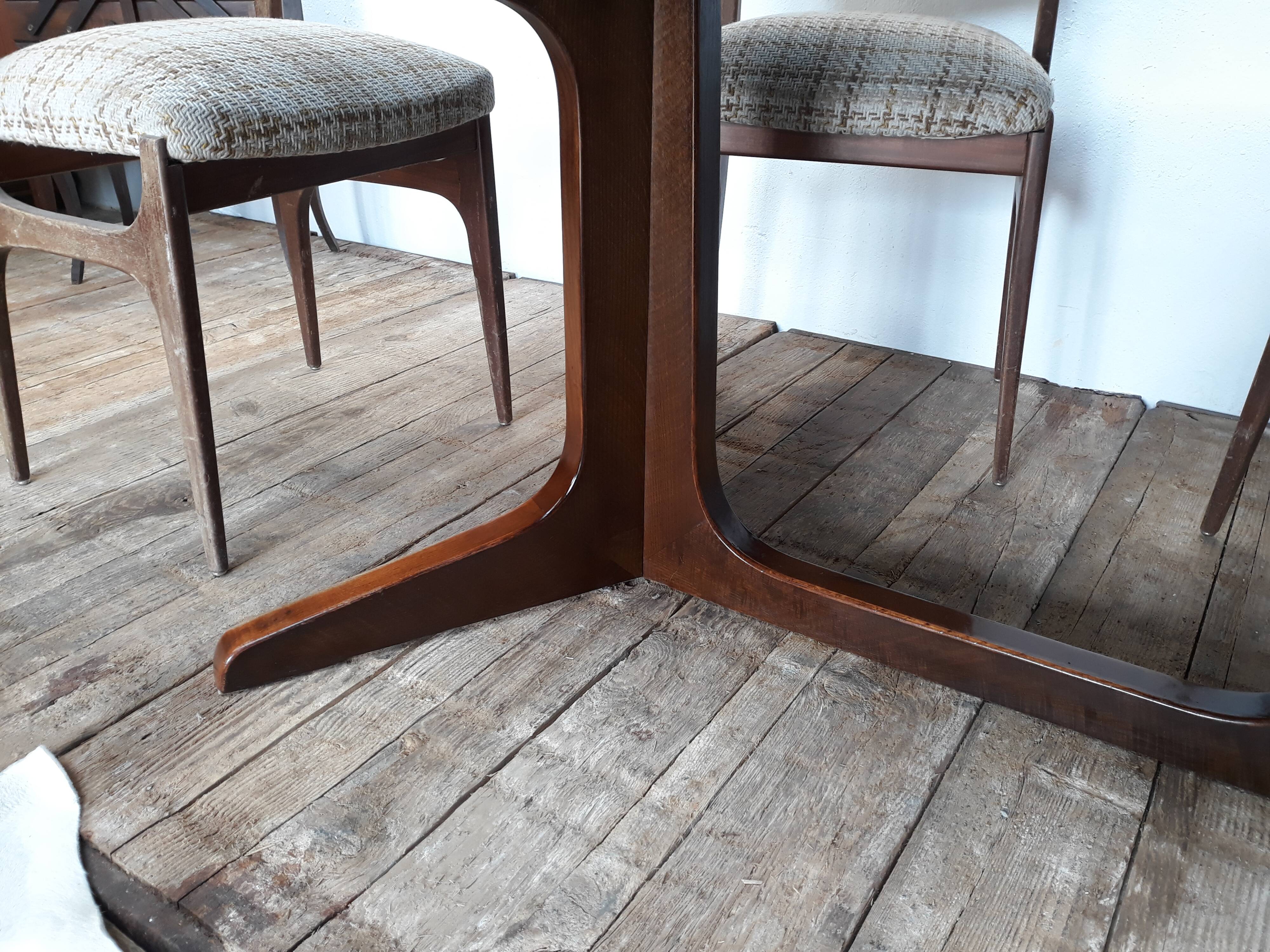 Table extensible vintage Baumann 1970