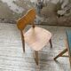 Bureau et chaise enfant pieds compas