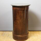 Empire bedside table in mahogany, 19th century.