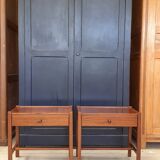 Paire de chevets scandinaves