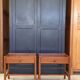 Pair of Scandinavian bedside tables