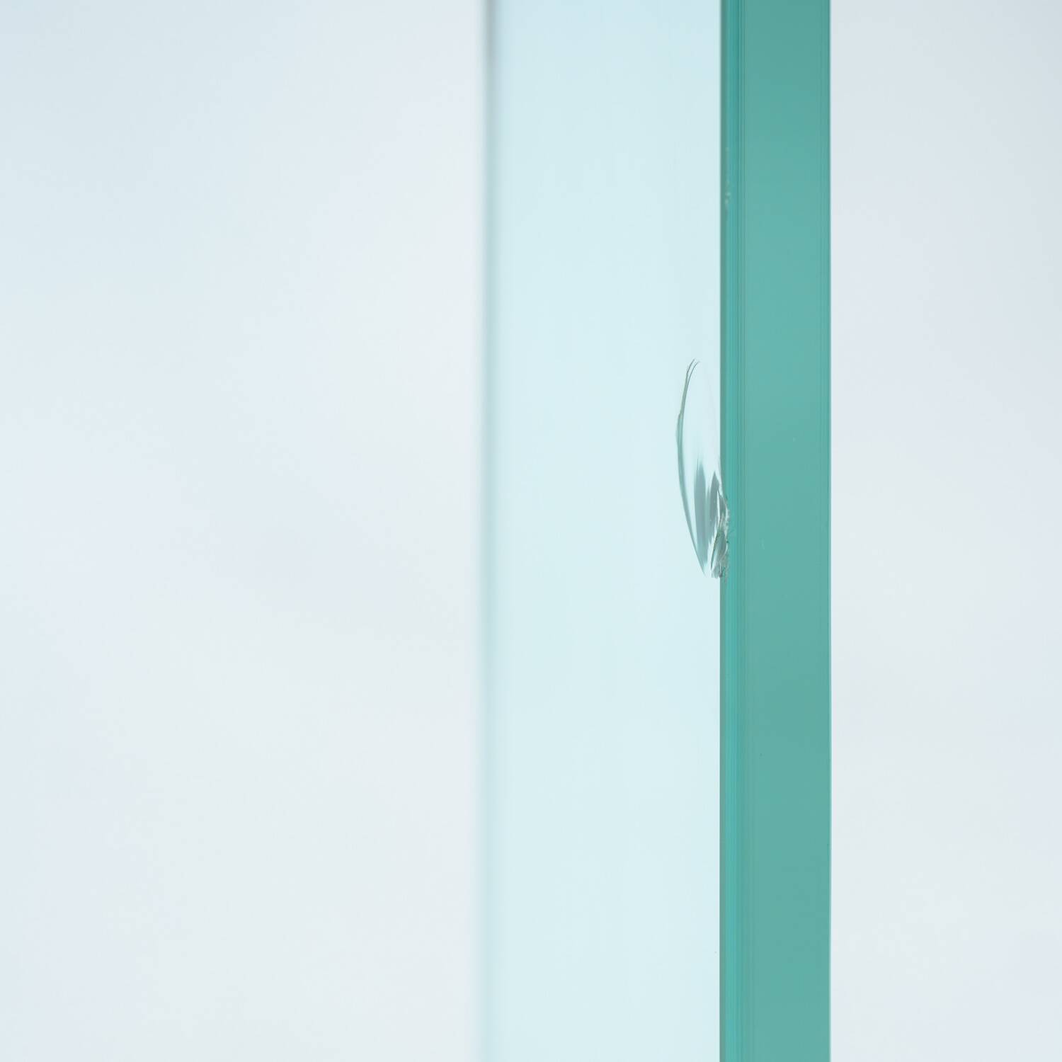 Table à manger en verre Fiam Italie