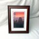 Old wooden frame with fine hama gilding