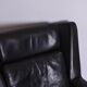 Scandinavian leather armchair, 1960s