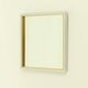 1970s Italian square wall mirror