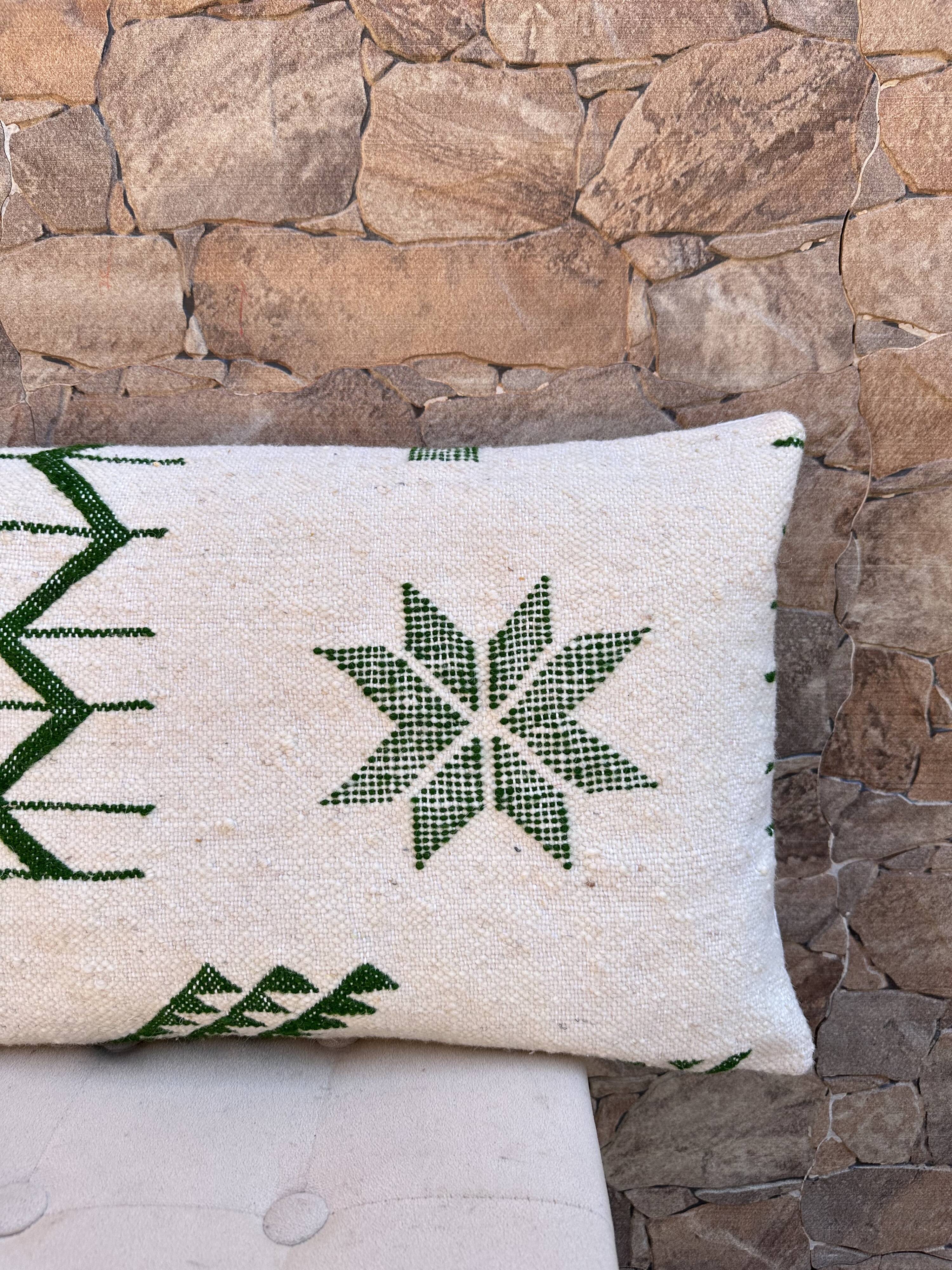 Coussin de sol marocain, coussins décoratifs, ottoman marocain vintage