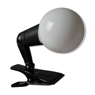 Vintage 1960s erco mcm industrial clip-on desk lamp.