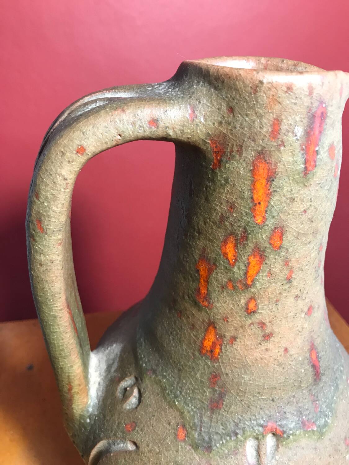 Art brut pitcher Campo Piano Orezza