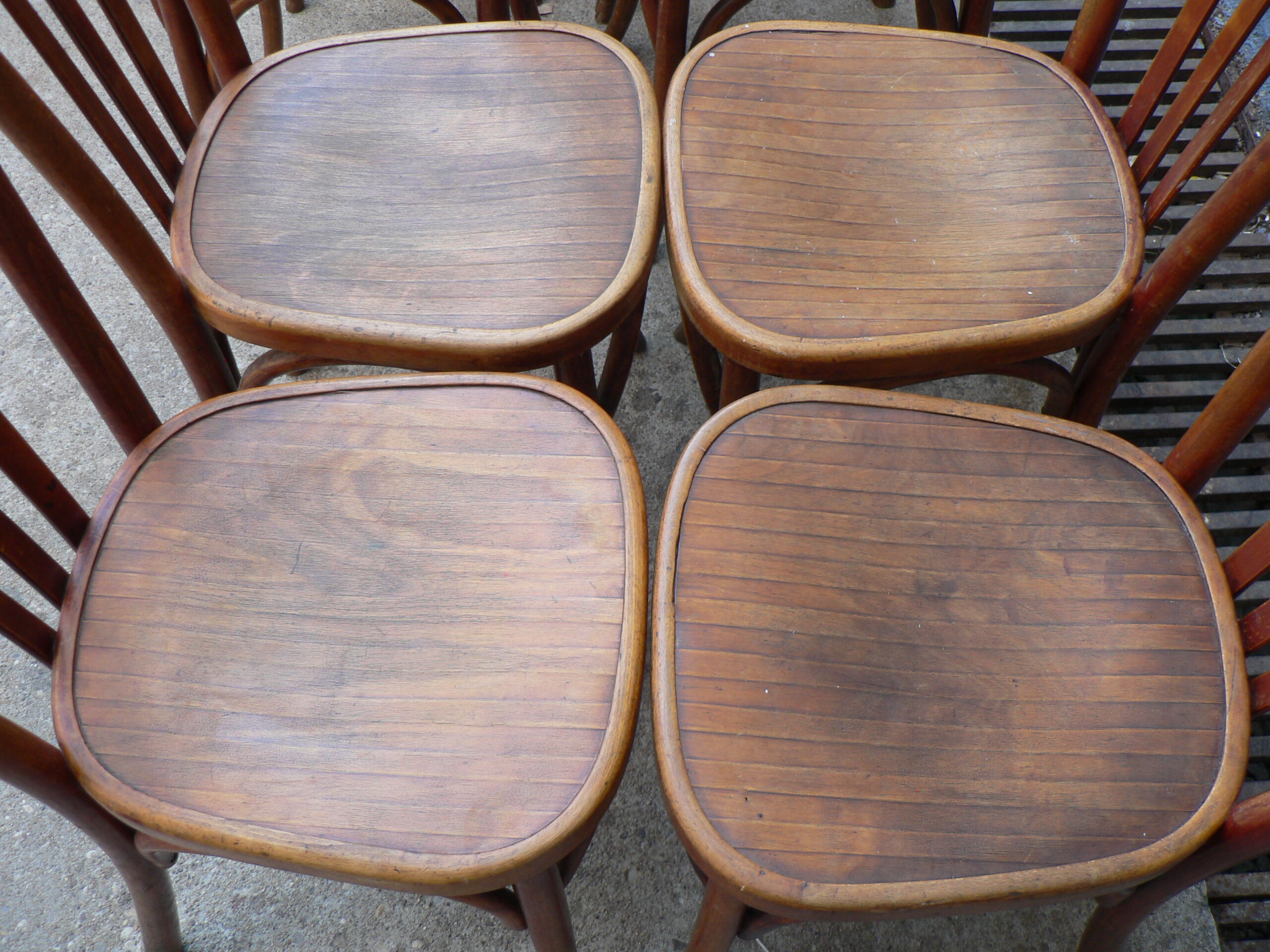 Set of 8 chairs Bistro Fischel