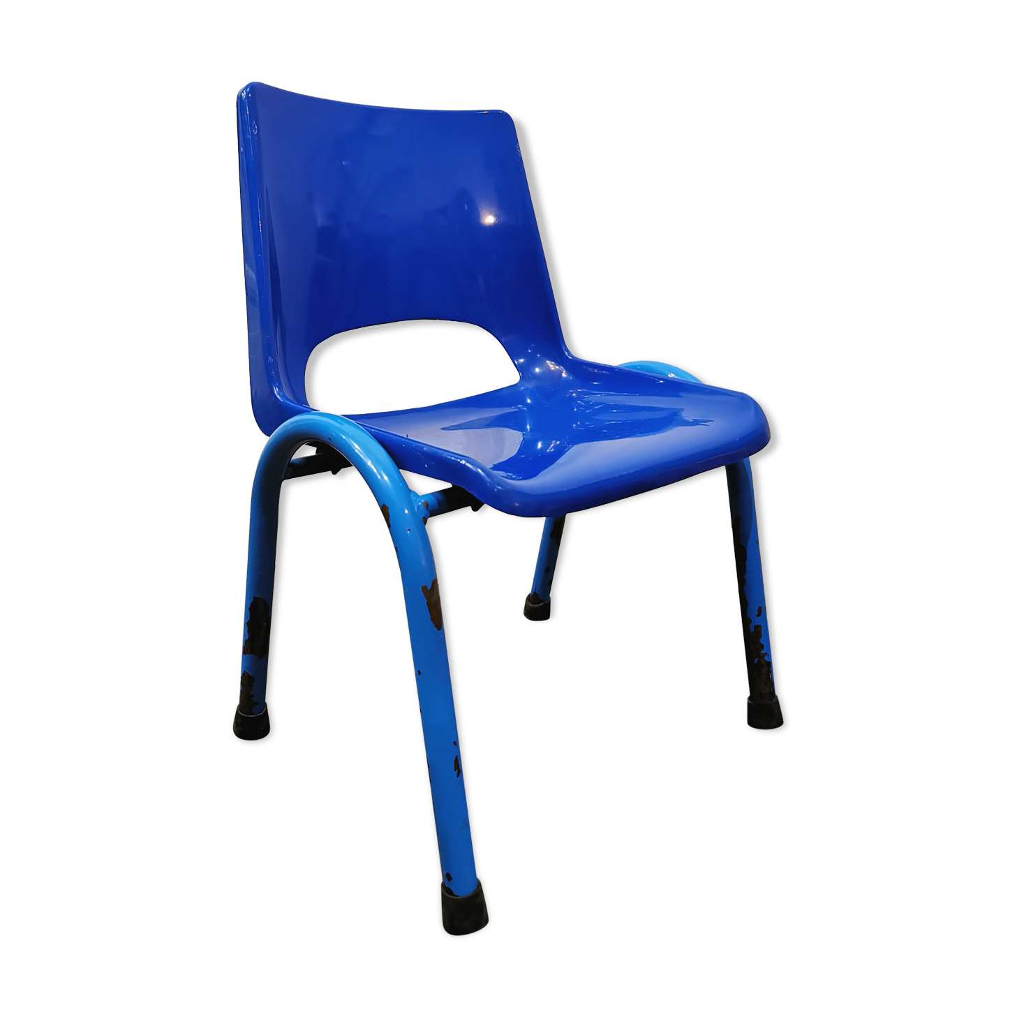 Set of 3 Kindergarten chair stamped RB