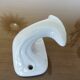 White porcelain patère art deco 30 40