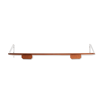Étagère murale avec lumière de Nafa Suisse années 1960