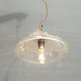 Pendant lamp glacier Ezan art deco 1930