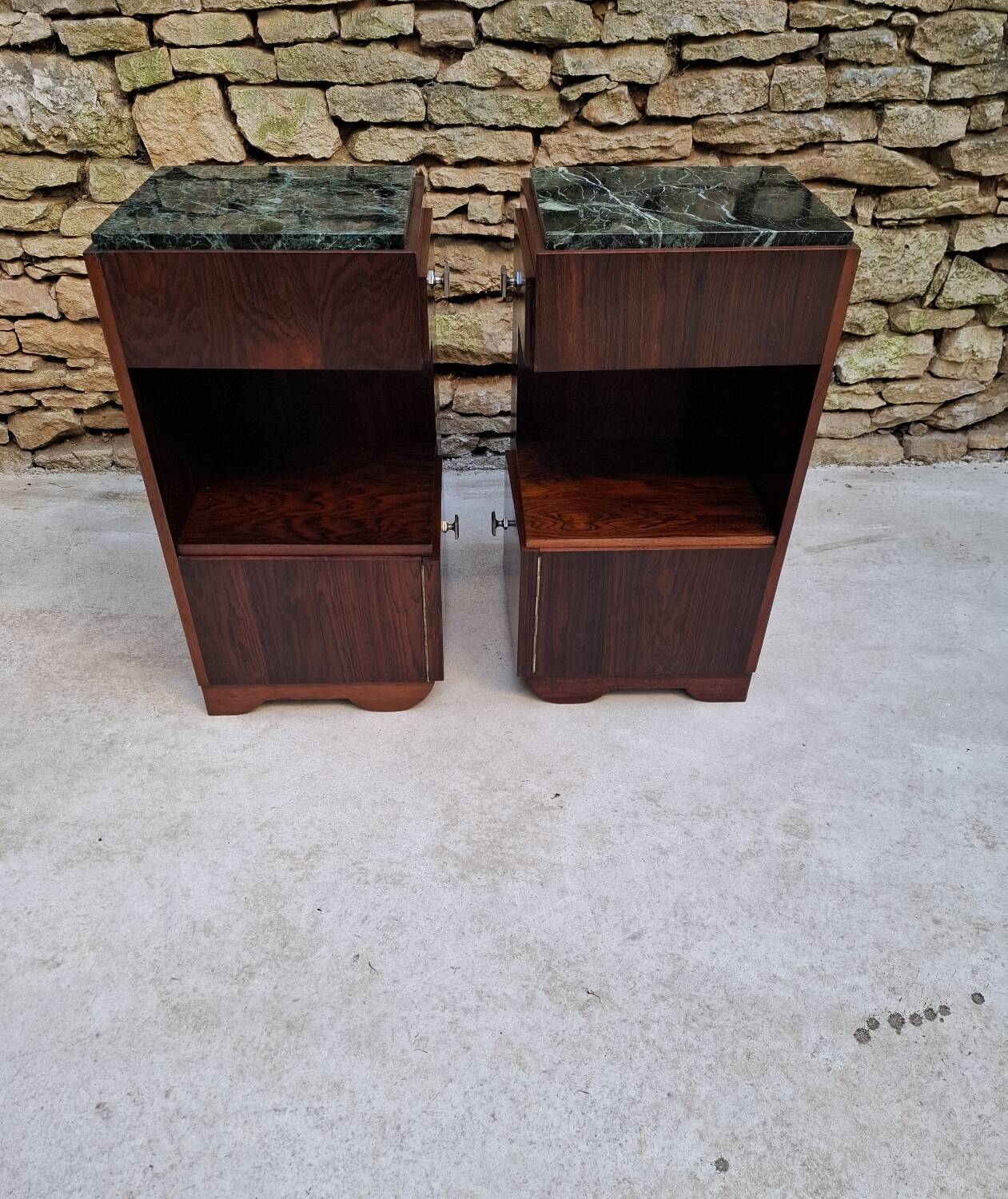 Art Deco bedside tables