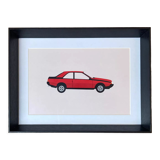 Deco design frame - Renault Fuego