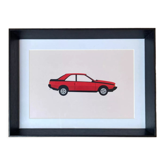 Deco design frame - Renault Fuego