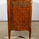 Rosewood and Mahogany chest of drawers, Louis XV / Louis XVI Transition style – Late 19th century