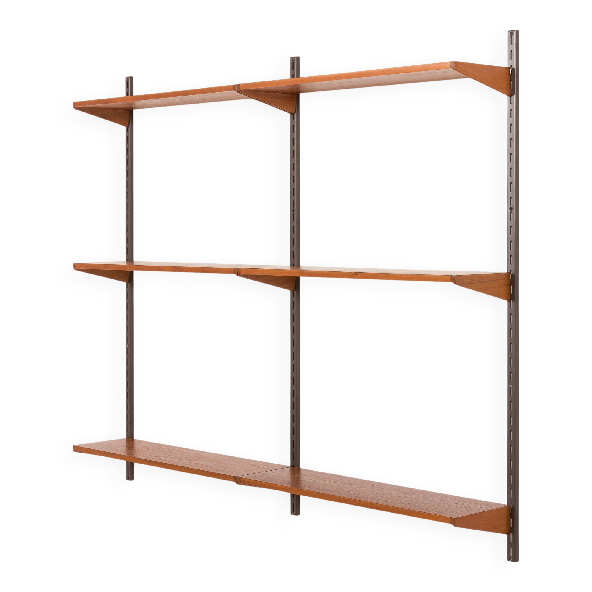 Teak shelf by Kai Kristiansen for FM Mobler, 1960s.