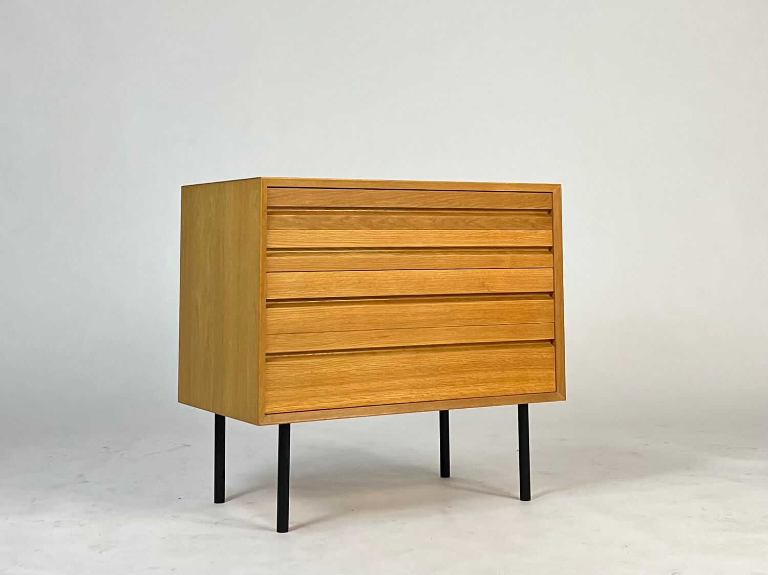 Commode vintage en chêne Cadovius, buffet, meuble de rangement danois.