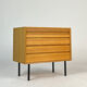 Commode vintage en chêne Cadovius, buffet, meuble de rangement danois.