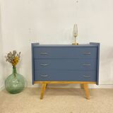 Vintage dresser blue night 126
