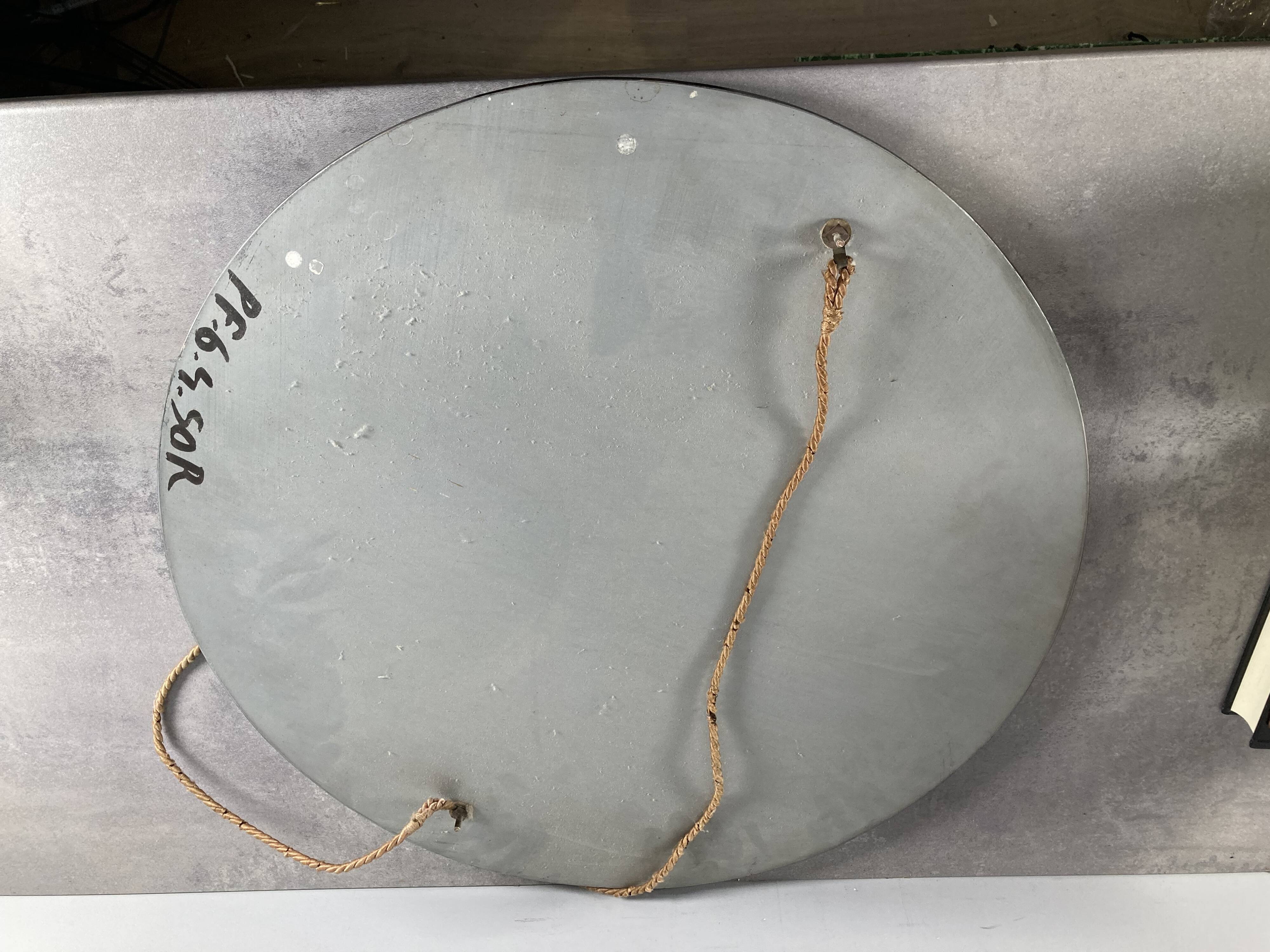 Round mirror art deco circa 1940