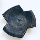 Brutalist Art Studio Pottery Lidded Jar Pot by Jaan Mobach, 1960s