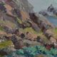 Original Swedish Oil on Panel – “Lakeside” by Gunnar Nilsson