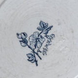 Assiette plate  pr trèmières