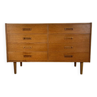Oak chest of drawers, Denmark 1960