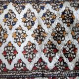 Tapis vintage en soie fait main Sivas 30cm x 66cm - 1C1011
