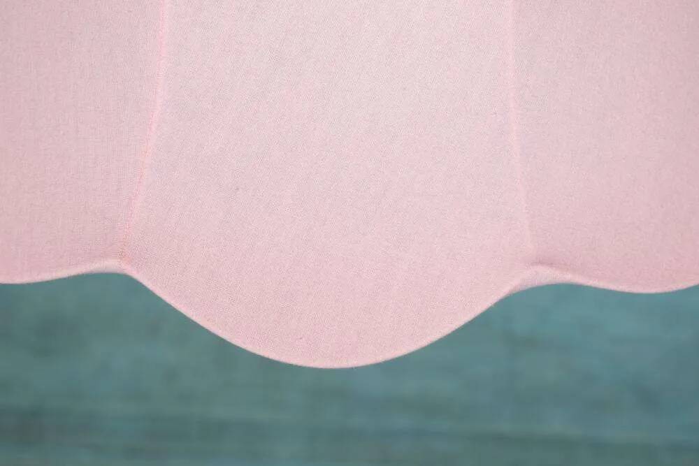 Vintage pink Scandinavian tulip pendant