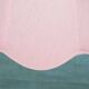Suspension tulipe scandinave vintage rose