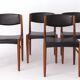 Set of 4 Grete Jalk Teak Dining Chairs for Glostrup, 1960s | Danish