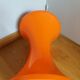 Tam Tam orange stool